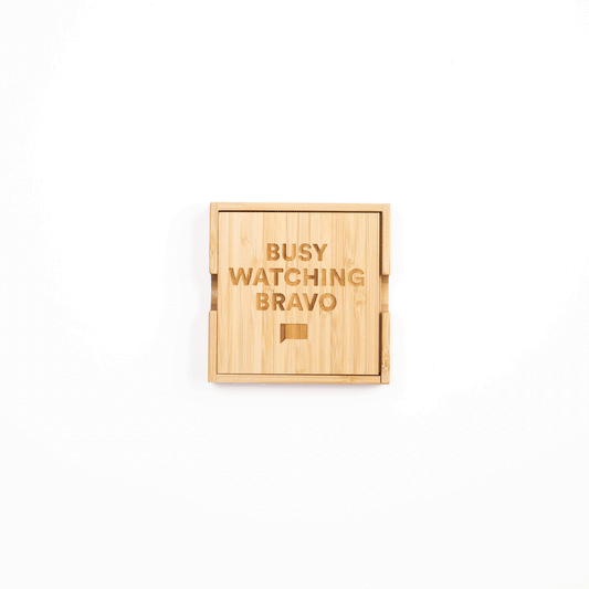 Bravo Gear Wood Coasters (Set of 4)