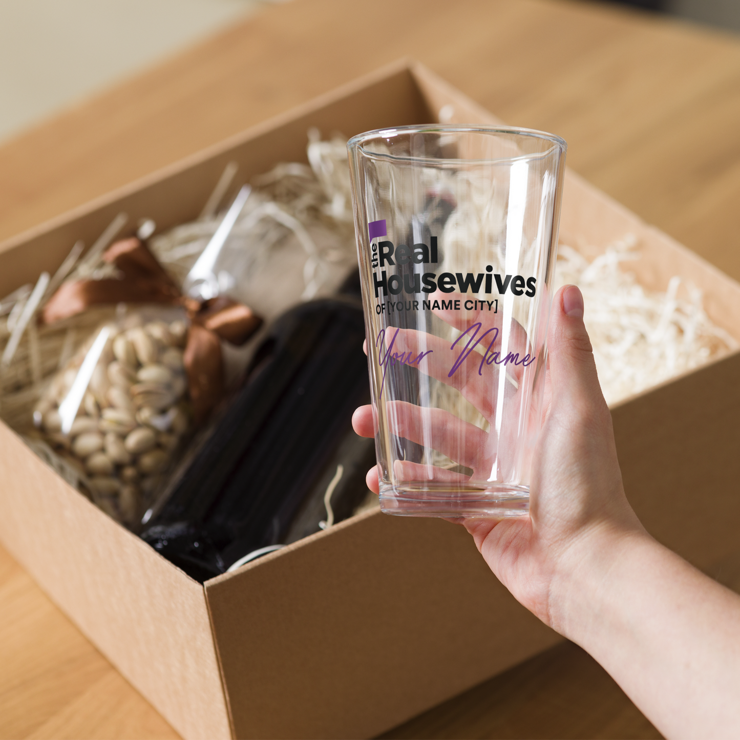 The Real Housewives Personalized Pint Glass