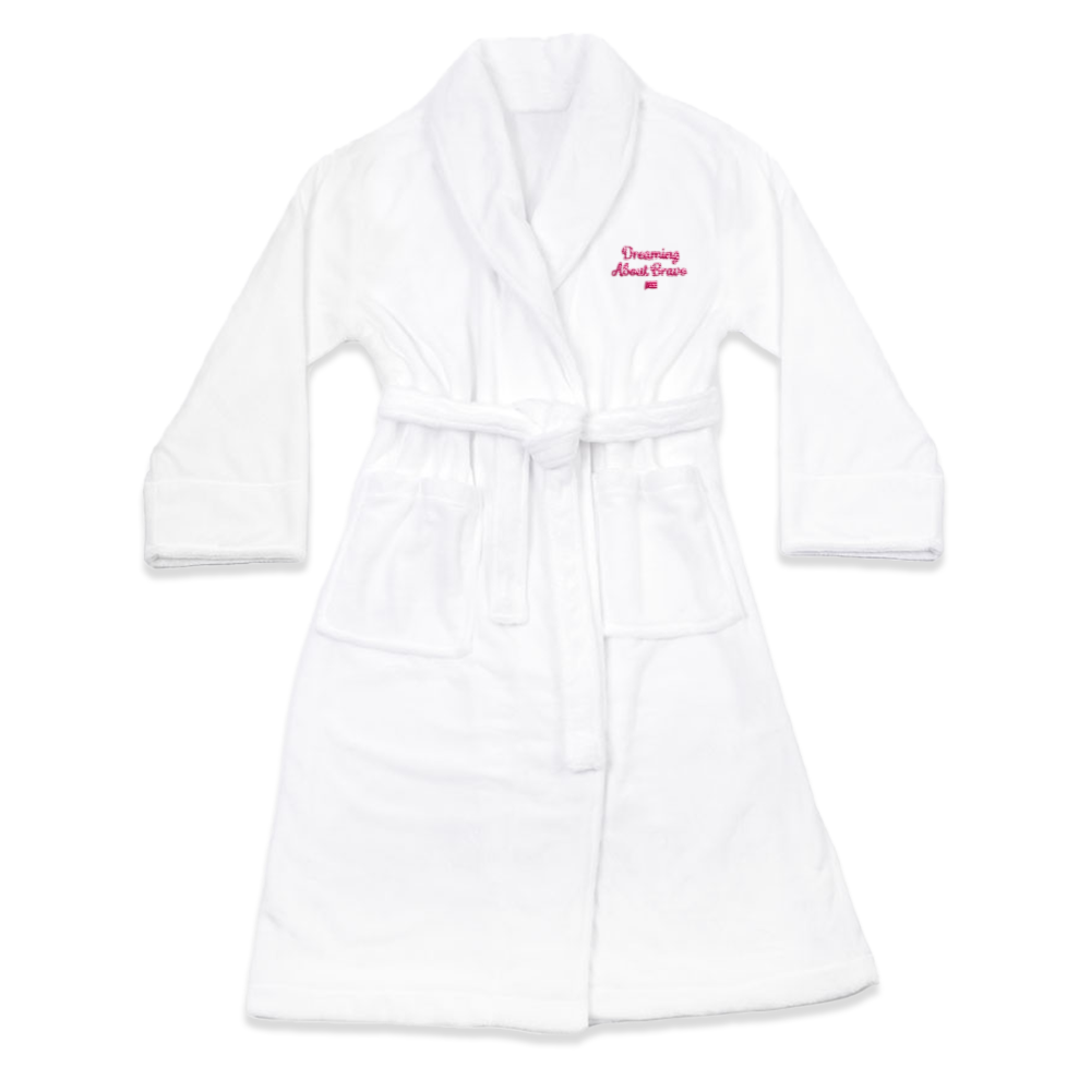 Bravo Dreaming About Bravo Robe White