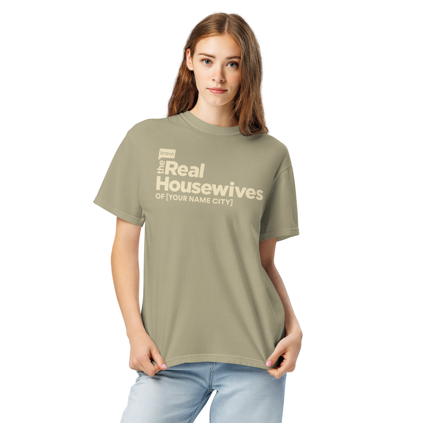 The Real Housewives Personalized Comfort Colors T-Shirt