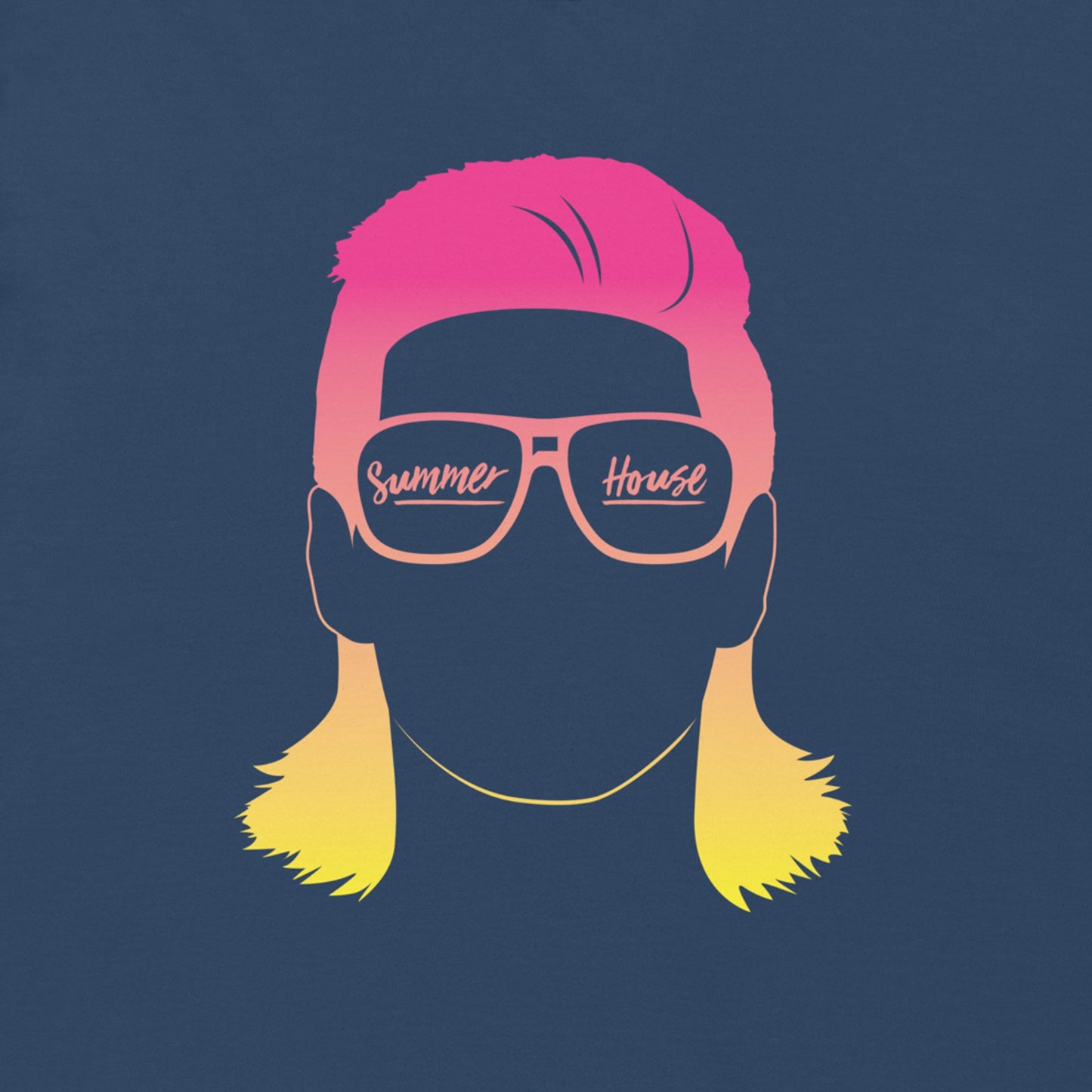 Summer House Mullet Comfort Colors T-Shirt