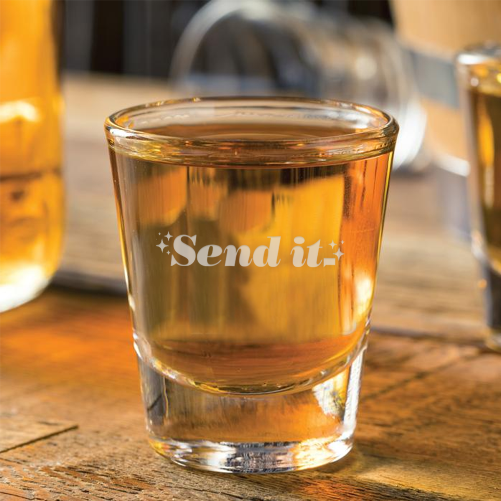 Summer House Send It Shot Glass