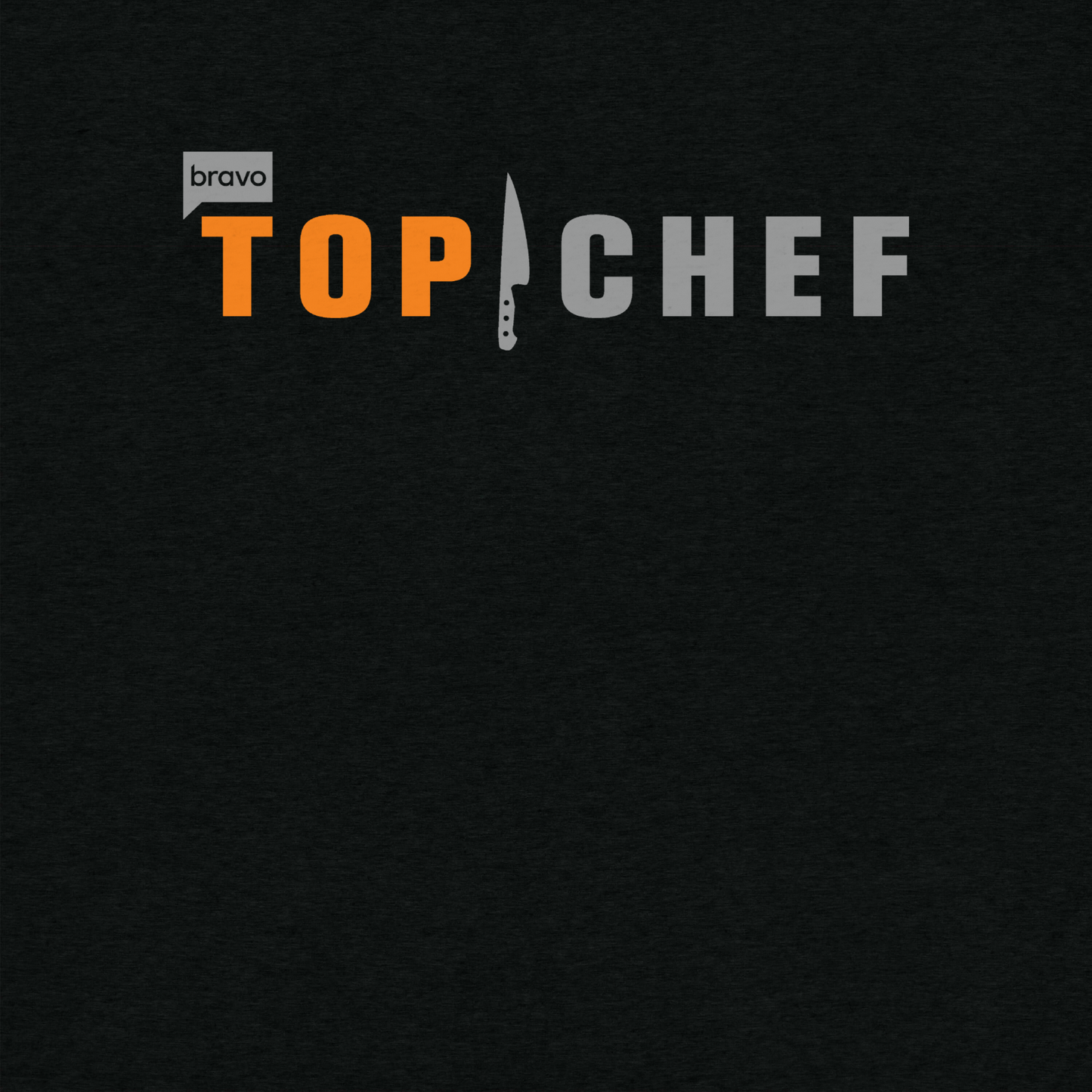 Top Chef Knife Grey Logo Men's Tri-Blend T-Shirt