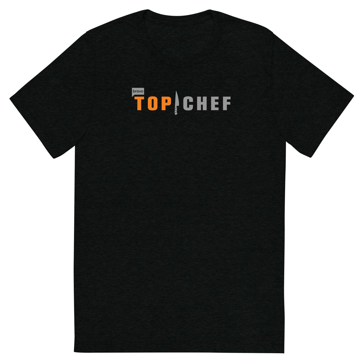 Top Chef Knife Grey Logo Men's Tri-Blend T-Shirt