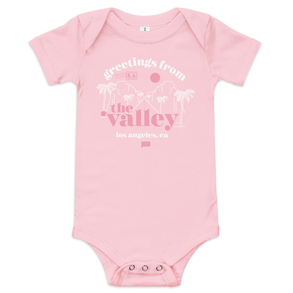 The Valley Greetings From The Valley Baby Bodysuit