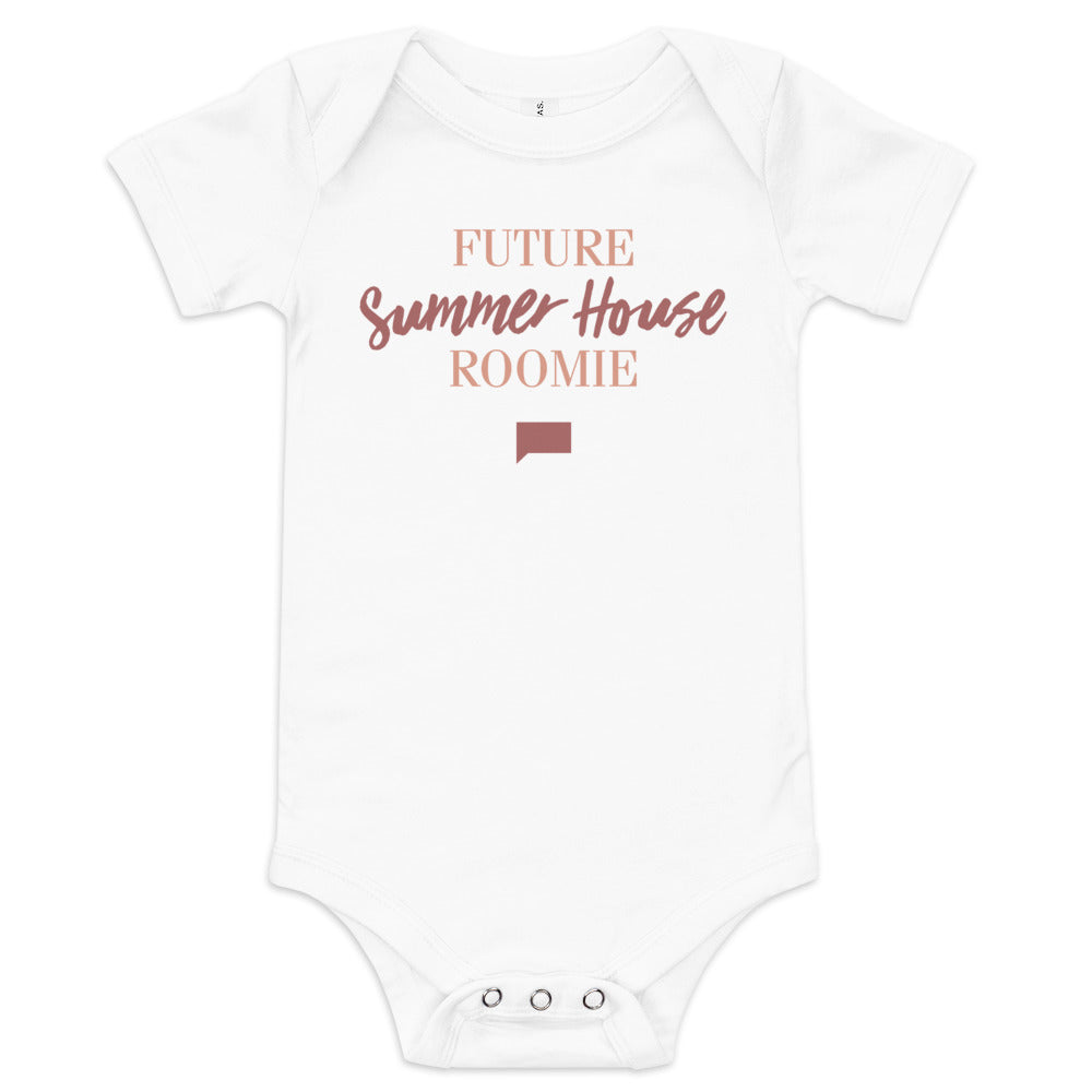 Summer House Future Roomie Baby Bodysuit White