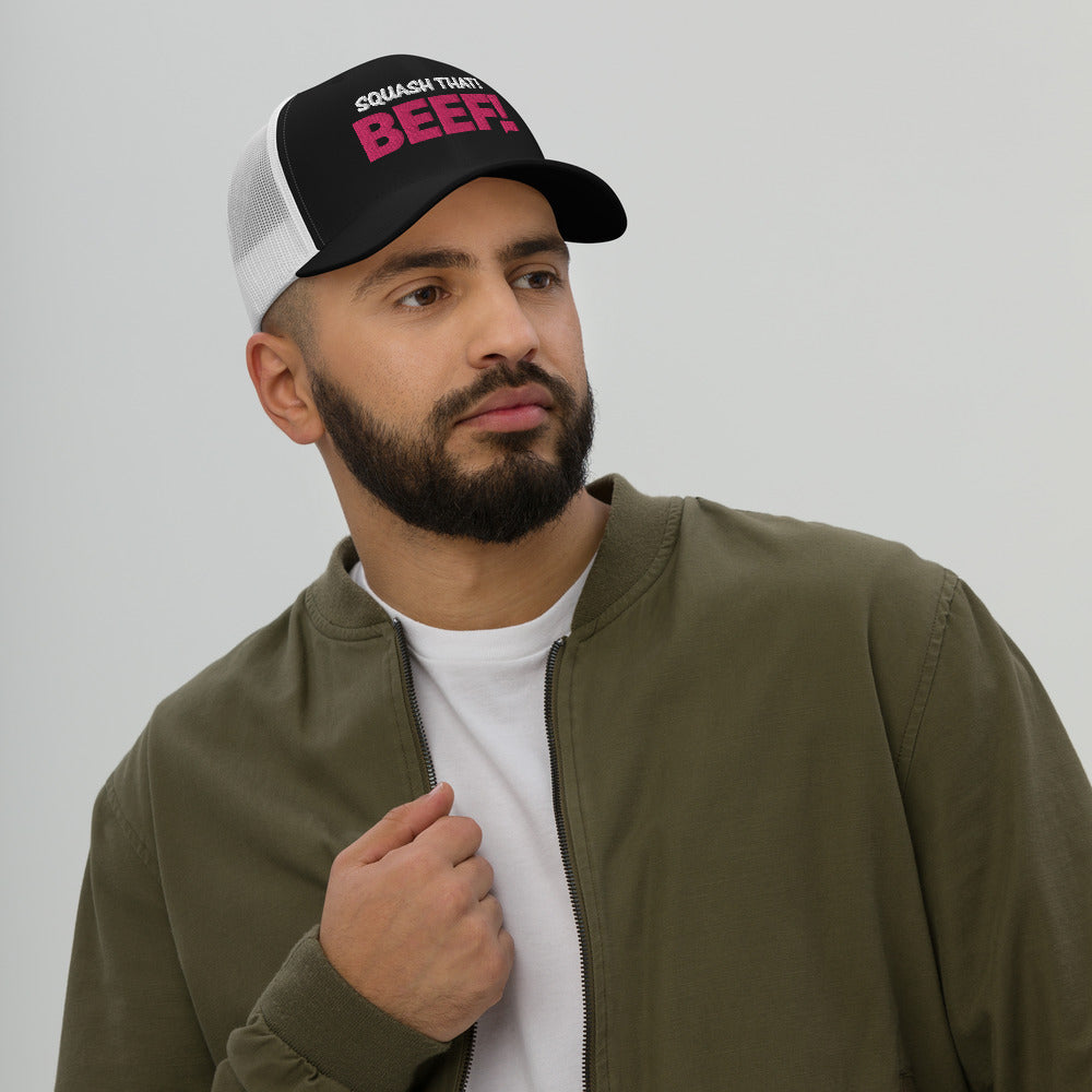 Watch What Happens Live Squash That Beef Trucker Hat