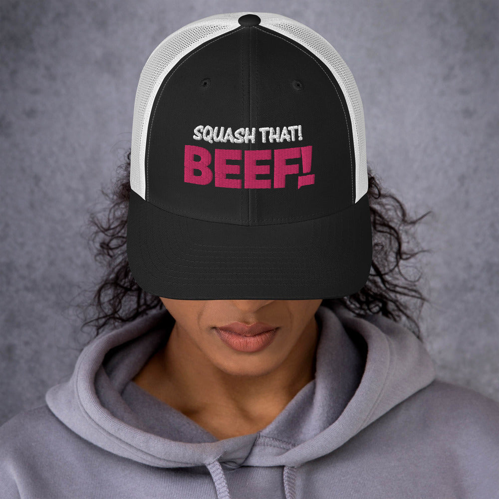 Watch What Happens Live Squash That Beef Trucker Hat