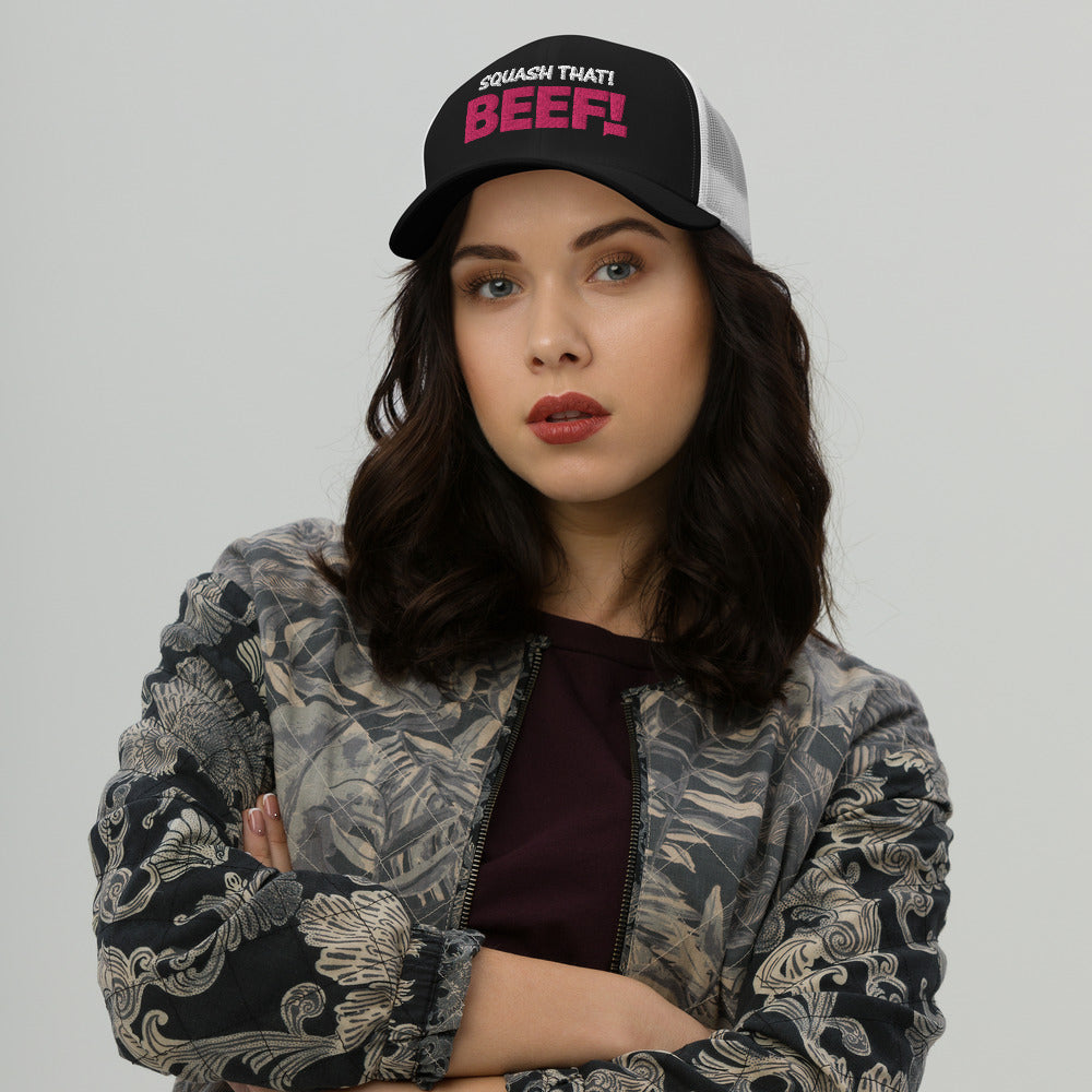 Watch What Happens Live Squash That Beef Trucker Hat