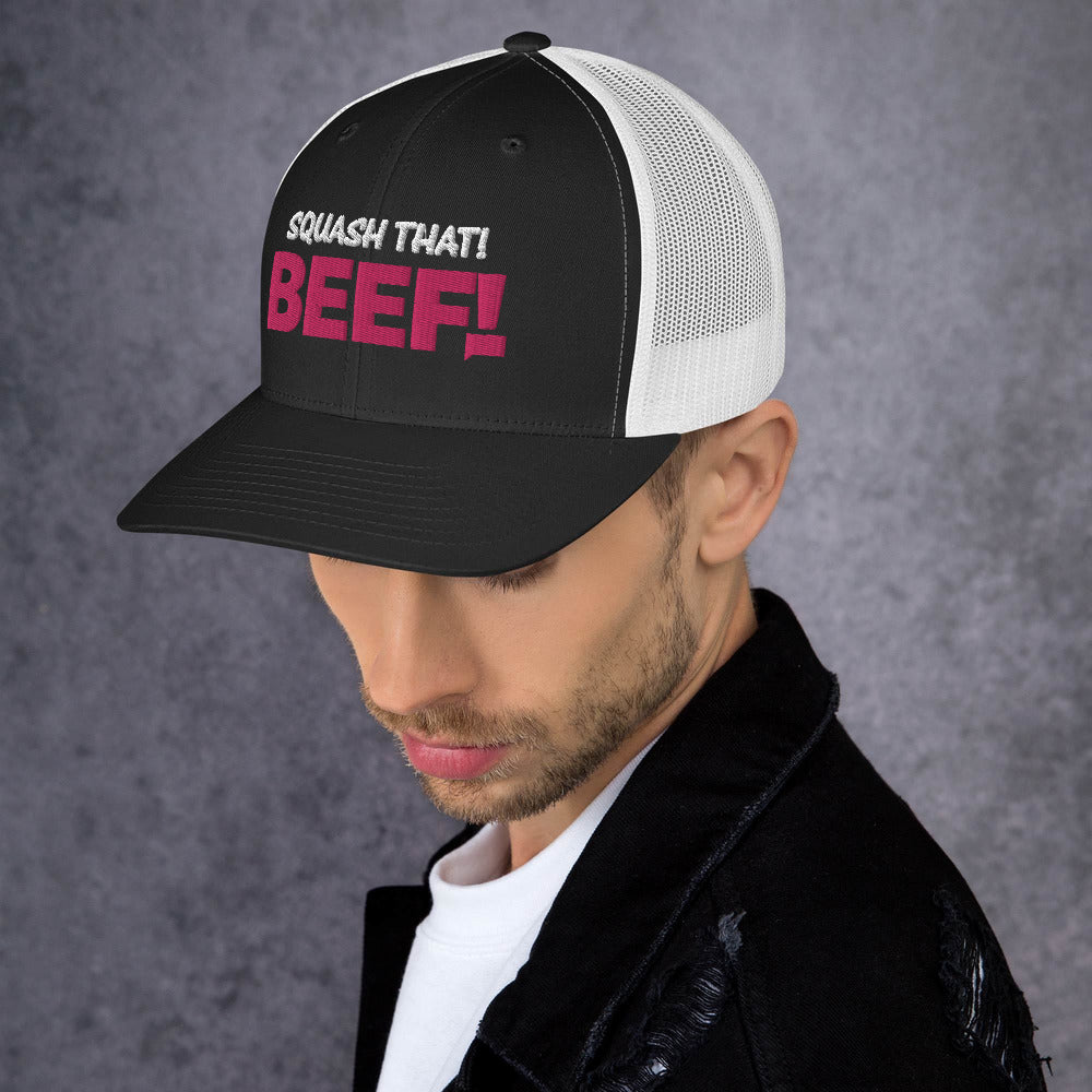 Watch What Happens Live Squash That Beef Trucker Hat