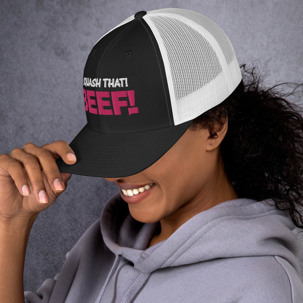 Watch What Happens Live Squash That Beef Trucker Hat