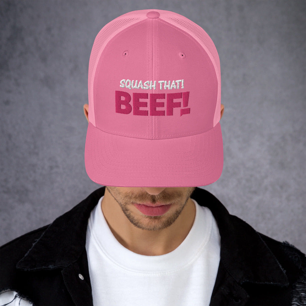 Watch What Happens Live Squash That Beef Trucker Hat
