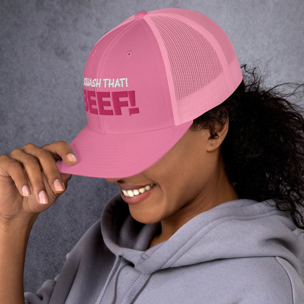 Watch What Happens Live Squash That Beef Trucker Hat