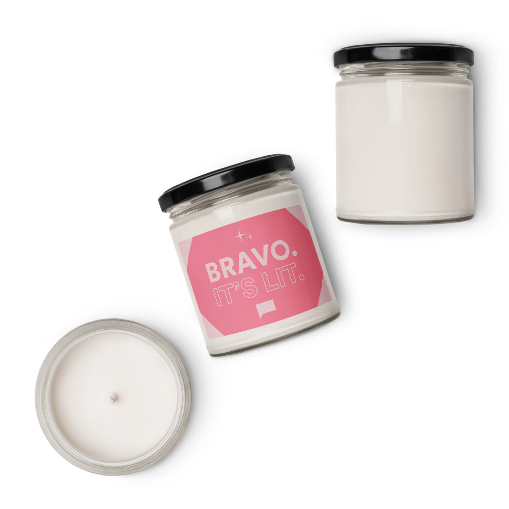 Bravo Candle Bravo. It's Lit.