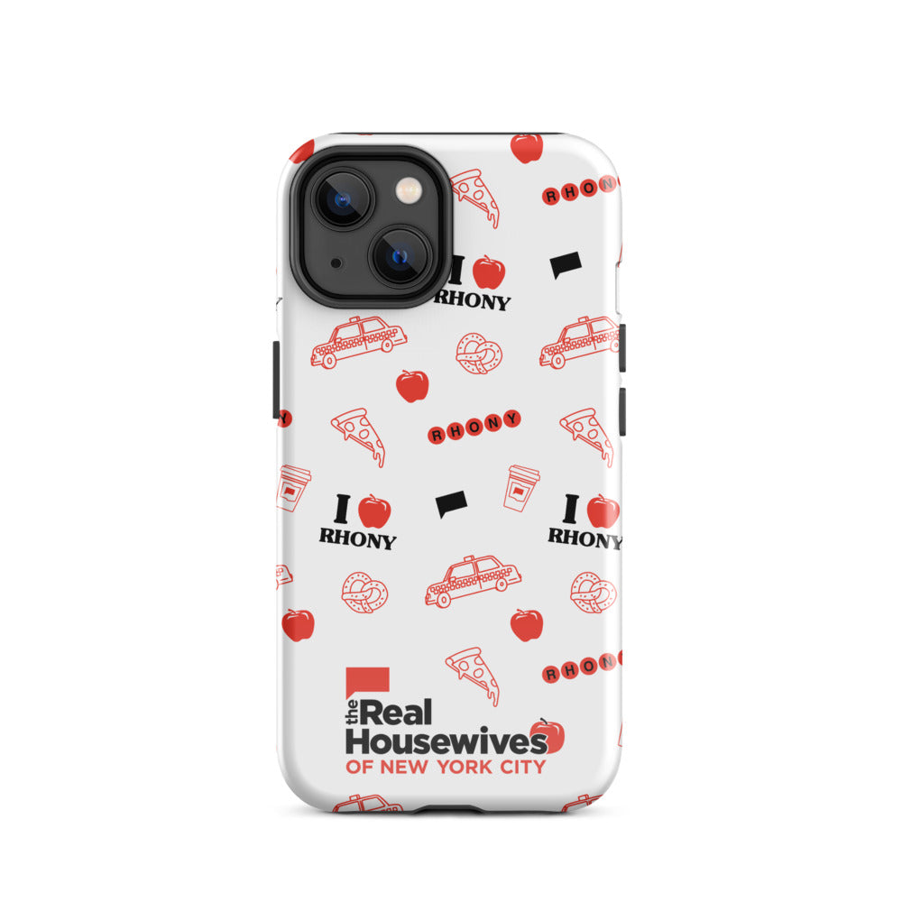The Real Housewives of New York City Pattern iPhone Case