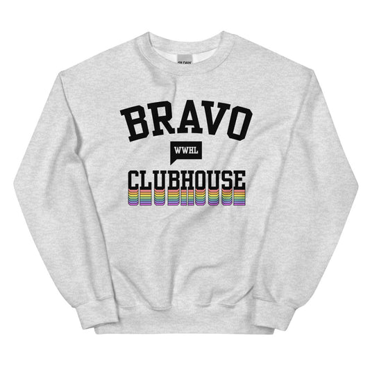 Bravo Clubhouse Watch What Happens Live Pride Sweatshirt Ash