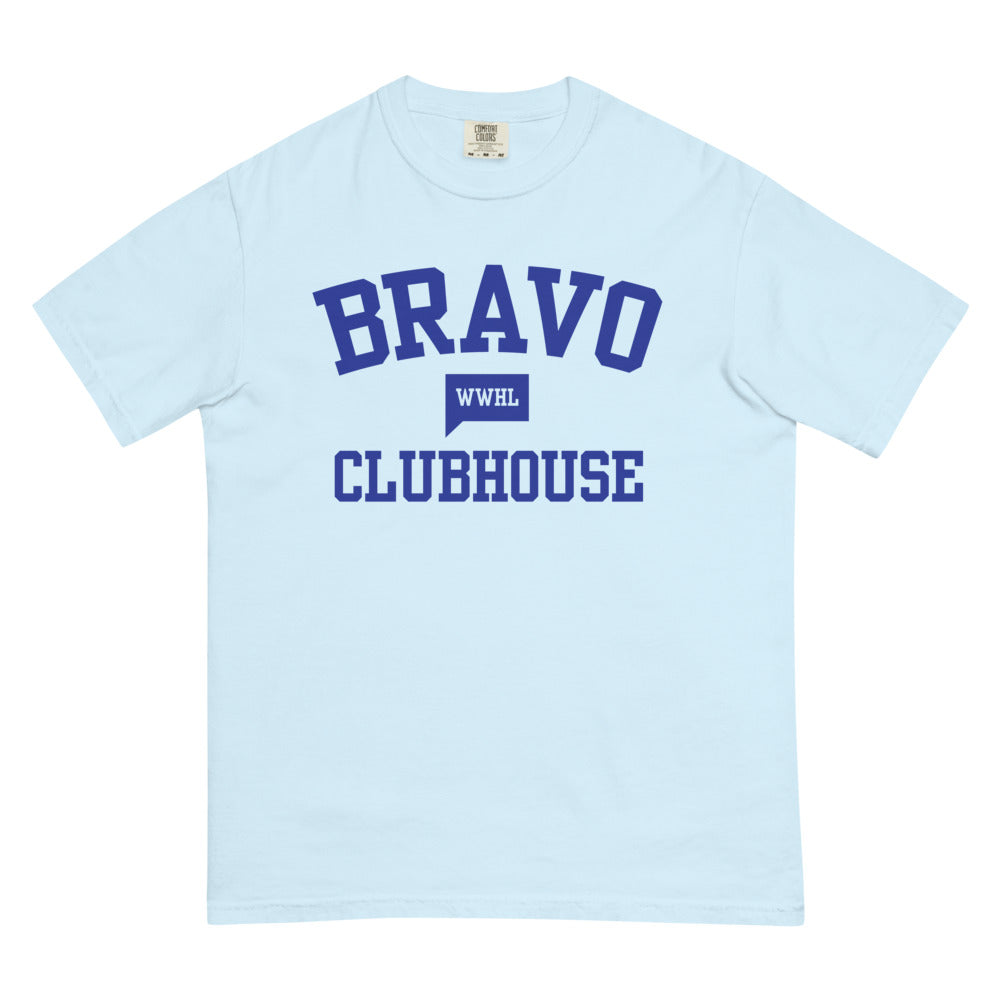Watch What Happens Live with Andy Cohen Clubhouse Comfort Colors T-Shirt Chambray