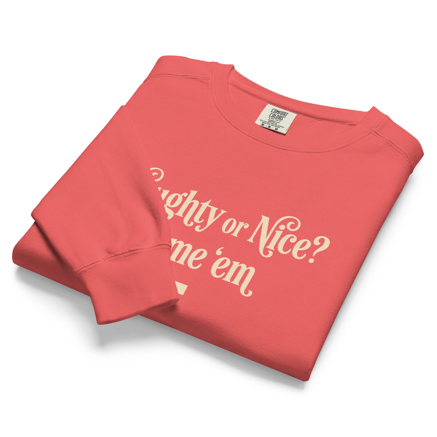 Bravo Sweatshirt Naughty or Nice? Name 'em