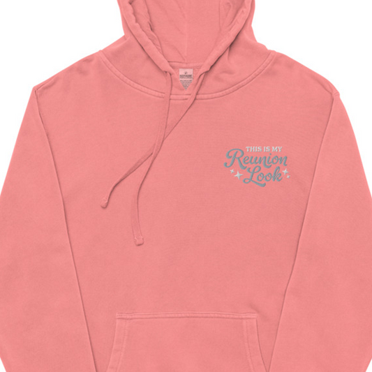 This Is My Reunion Look Embroidered Hoodie