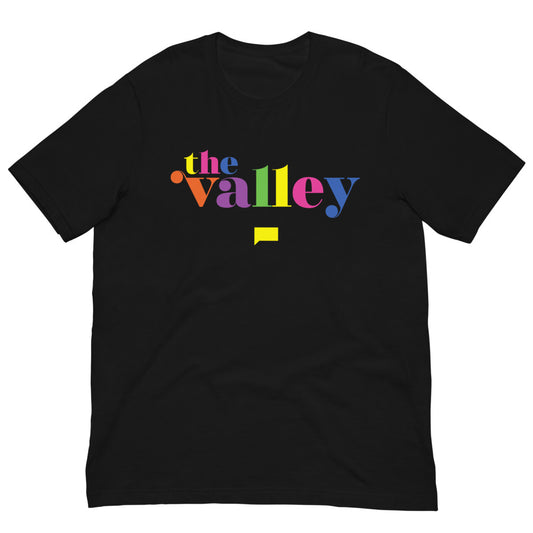 The Valley Rainbow Logo T-Shirt