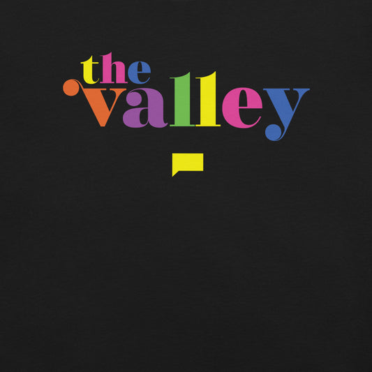 The Valley Rainbow Logo T-Shirt