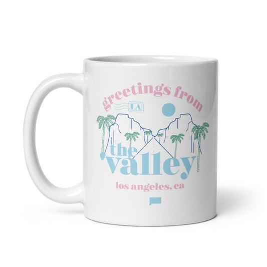 The Valley Greetings From The Valley Mug