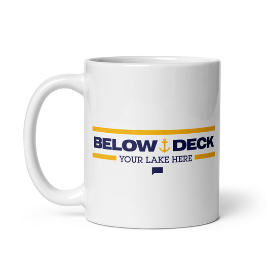 Below Deck Mug Personalized Lake