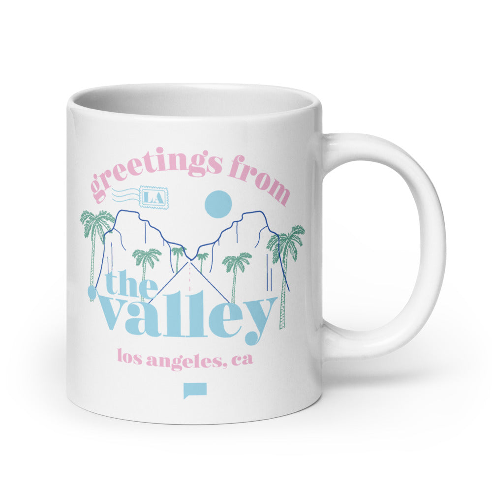 The Valley Greetings From The Valley Mug