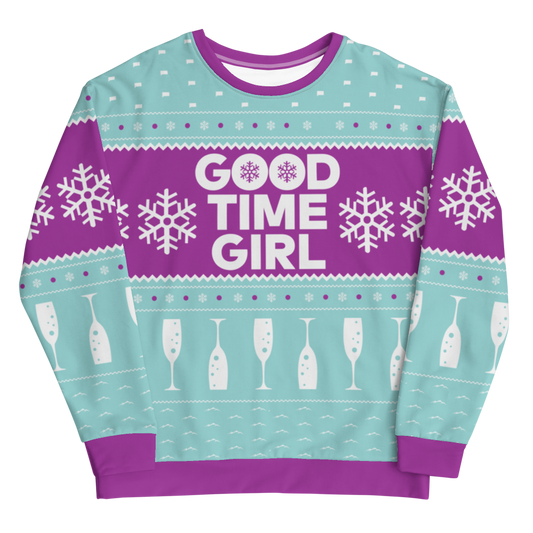 The Real Housewives of Salt Lake City Good Time Girl Holiday Sweatshirt