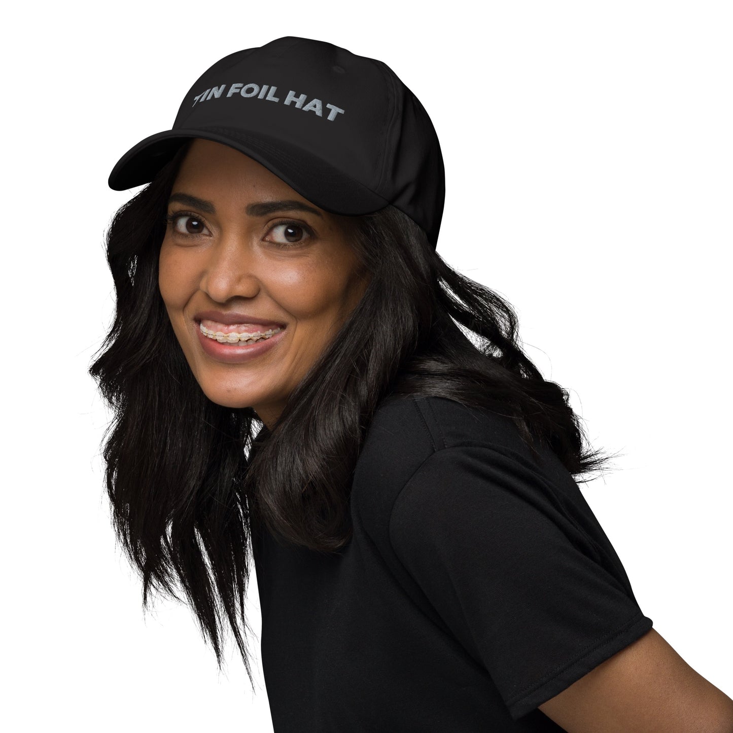 Southern Charm Tin Foil Embroidered Hat