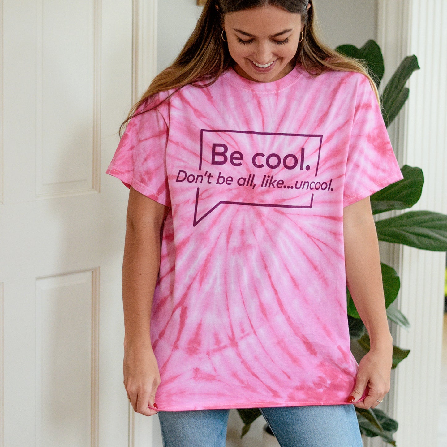 The Real Housewives of New York City Be Cool Tie-Dye Short Sleeve T-Shirt
