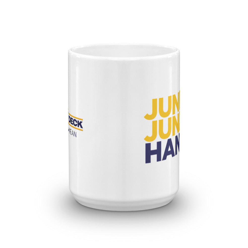 Below Deck June, June, Hannah White Mug