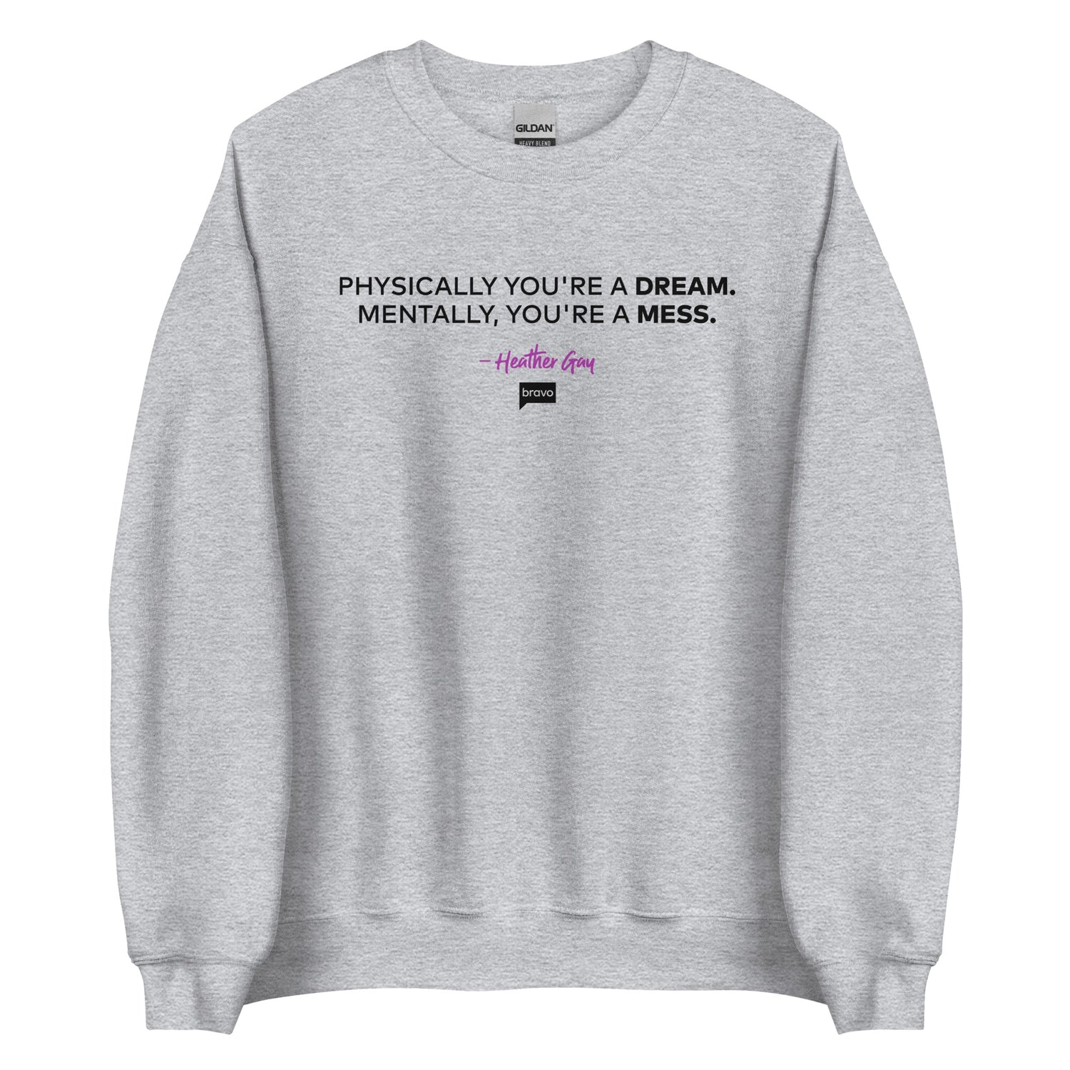 The Real Housewives of Salt Lake City Physically You're A Dream Fleece Crewneck Sweatshirt