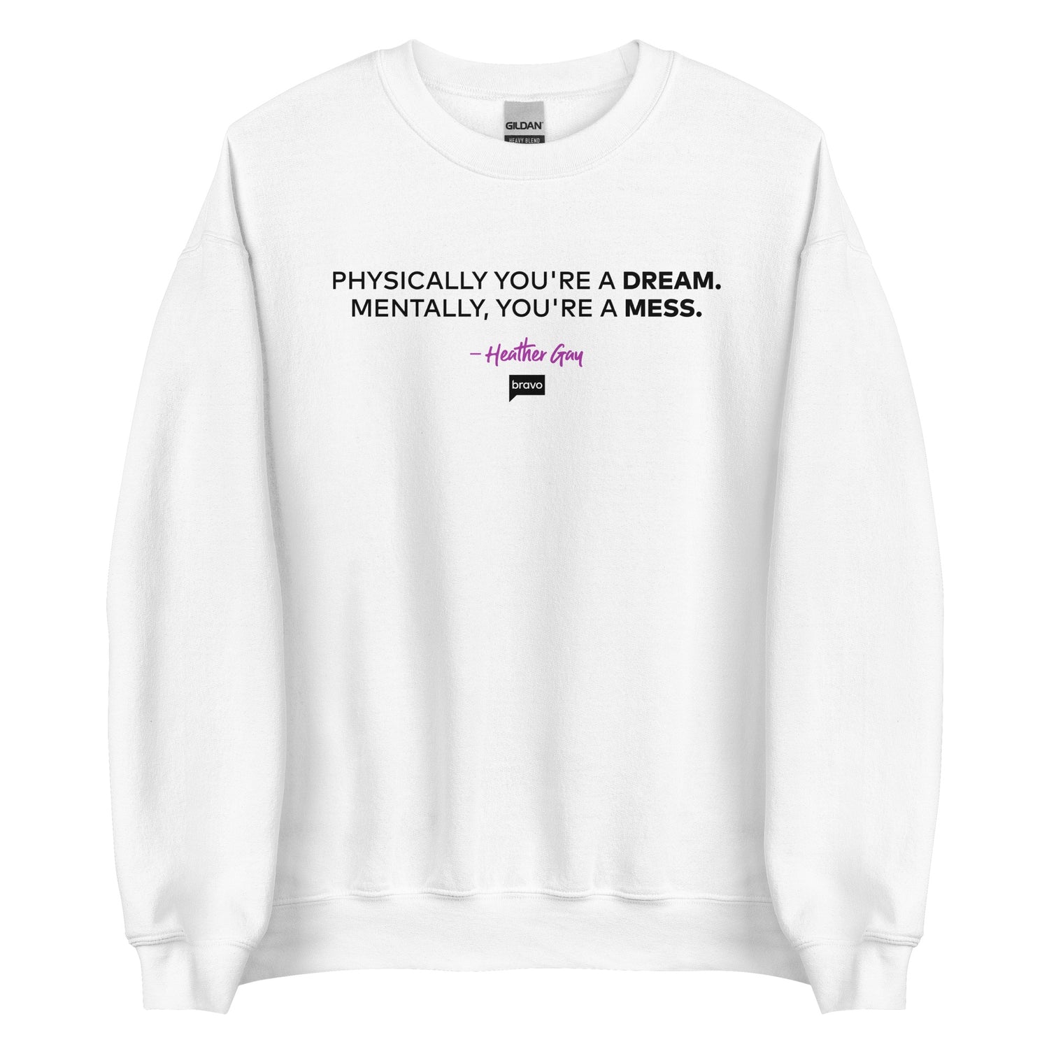 The Real Housewives of Salt Lake City Physically You're A Dream Fleece Crewneck Sweatshirt