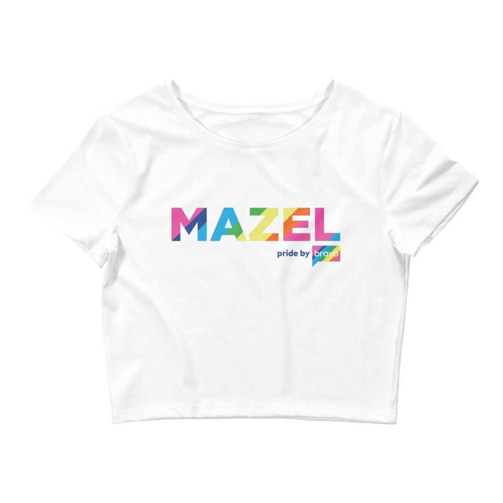 Watch What Happens Live with Andy Cohen Mazel Pride Women's Crop Top
