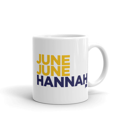 Below Deck June, June, Hannah White Mug