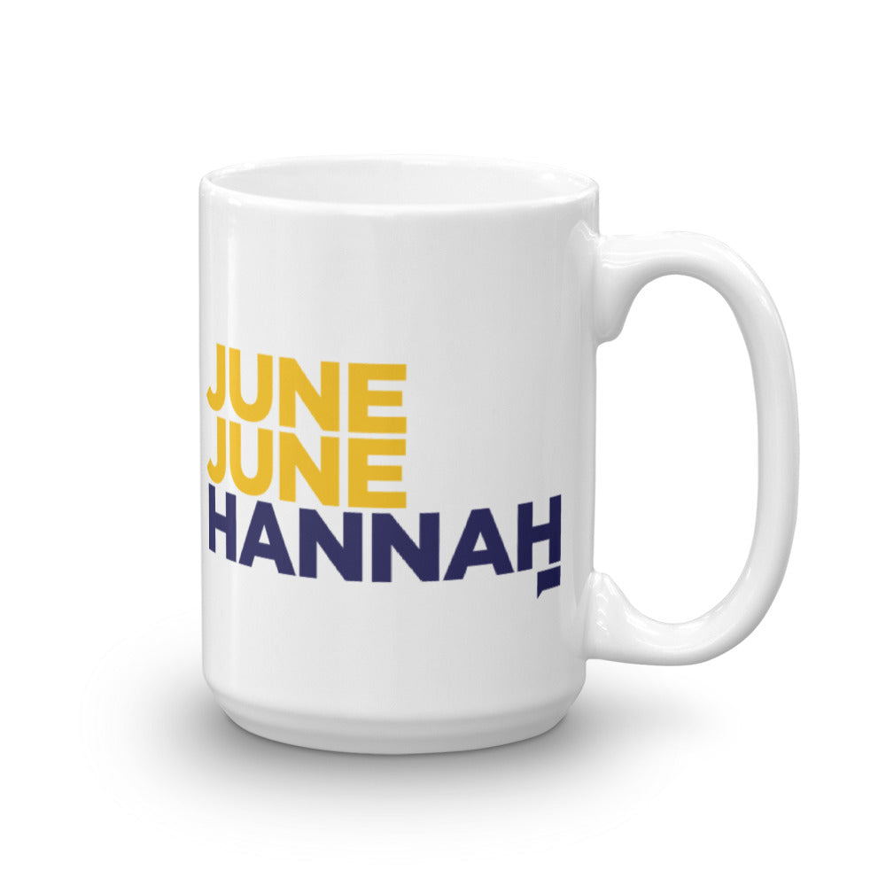 Below Deck June, June, Hannah White Mug