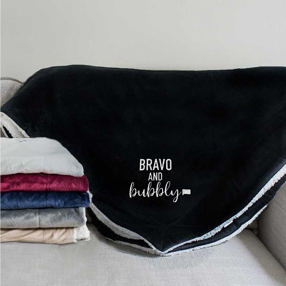 Bravo and Bubbly Embroidered Hat