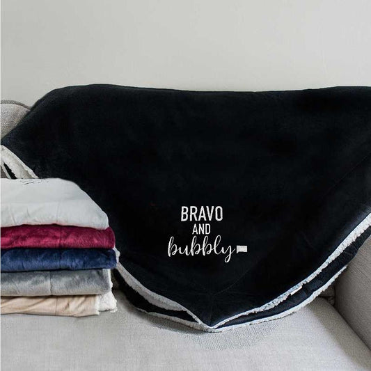 Bravo and Bubbly Embroidered Hat