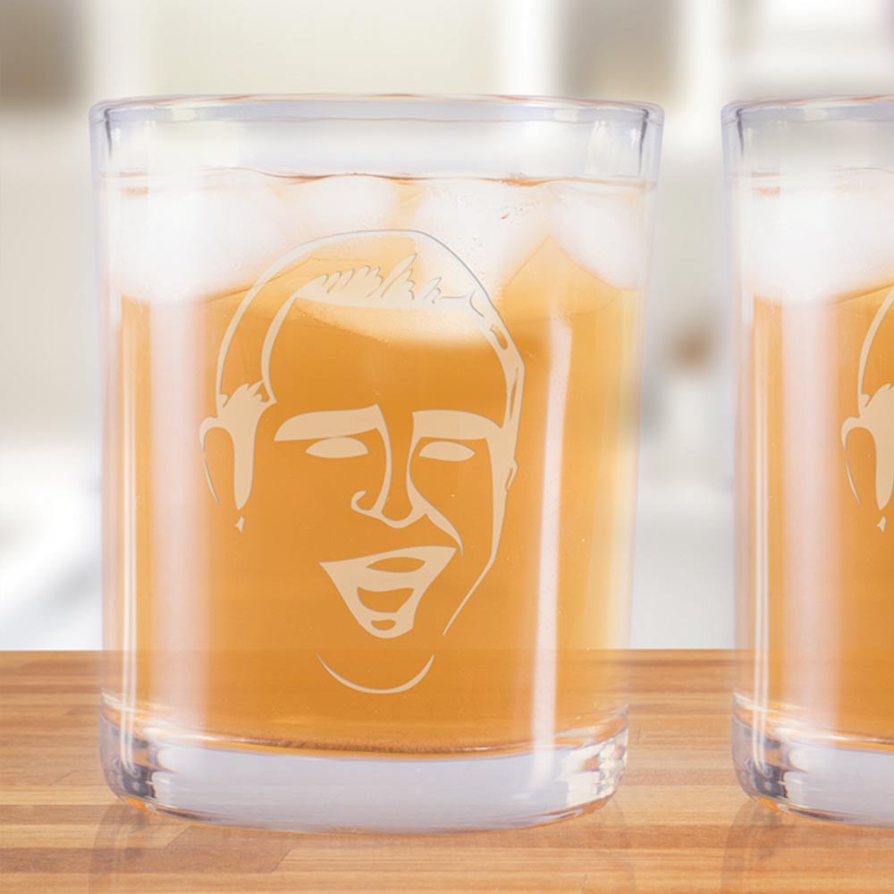 Watch What Happens Live Mazel Personalized Stemless Wine Glasses