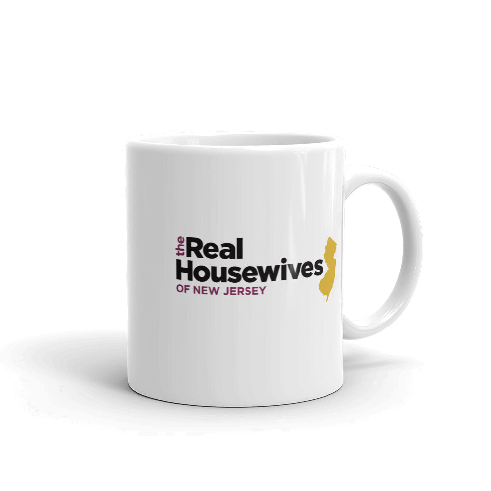 The Real Housewives of New Jersey White Mug