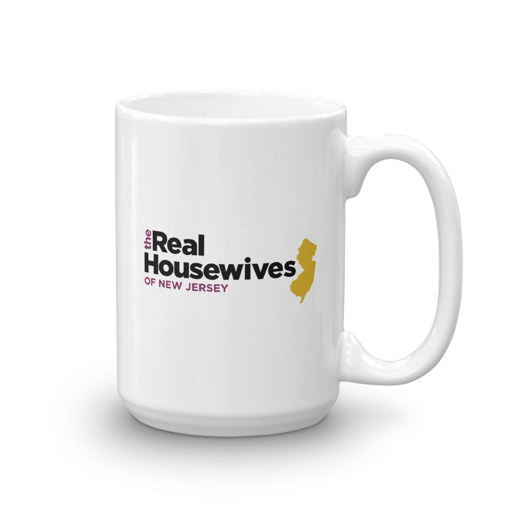 The Real Housewives of New Jersey White Mug