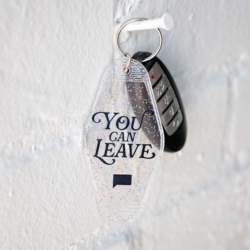 The Real Housewives of Salt Lake City You Can Leave Glitter Hotel Keychain