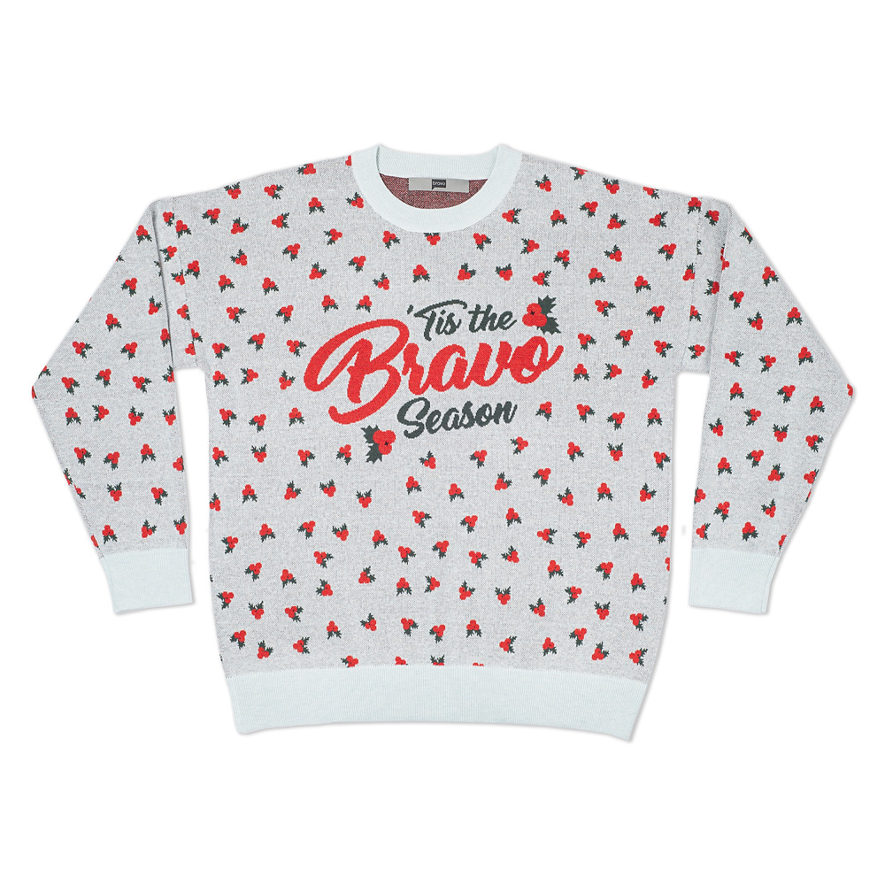 Tis the Bravo Season Knit Holiday Sweater