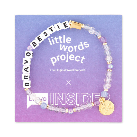 Bravo Insider Bravo Bestie Bracelet x Little Words Project