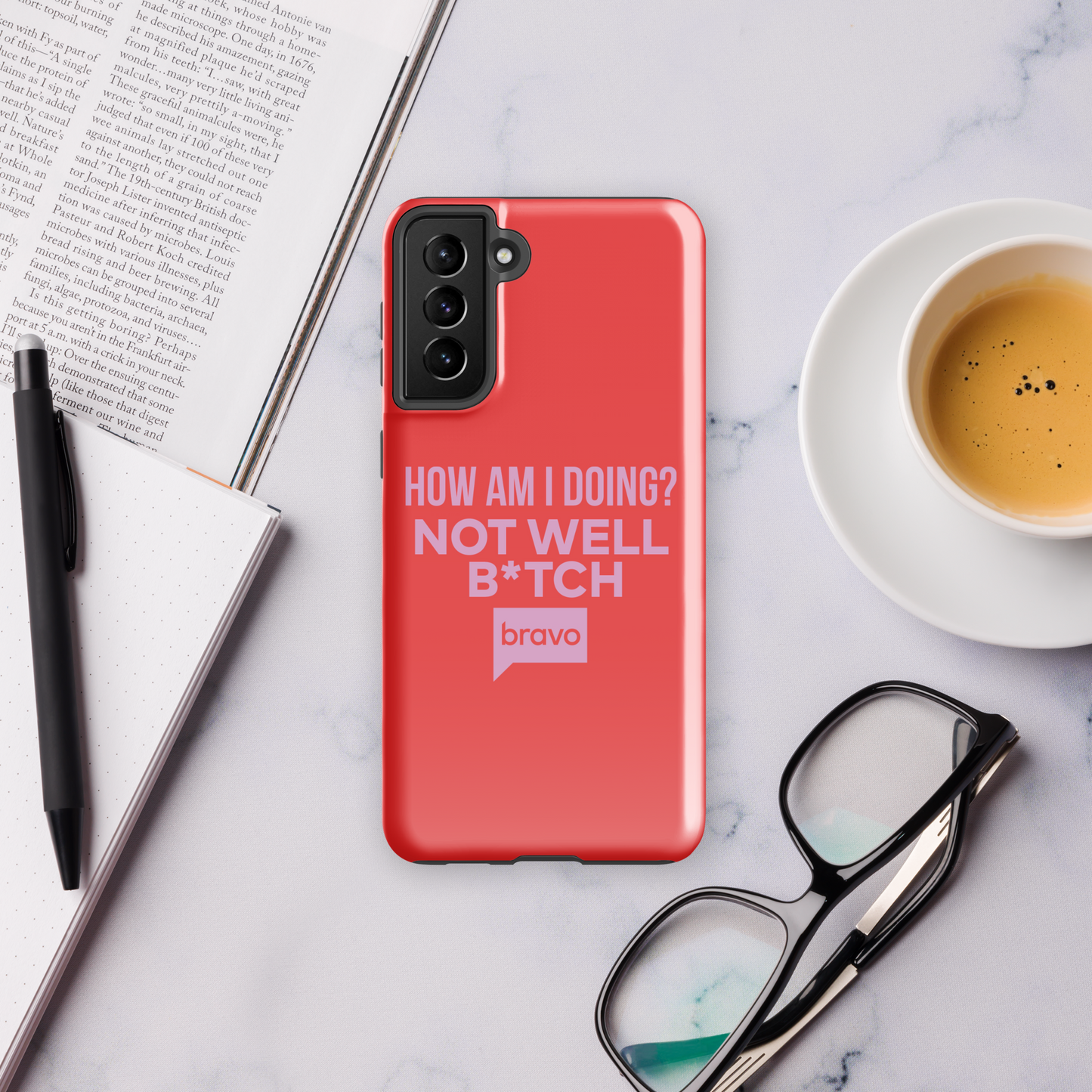 Bravo Gear Not Well B*tch Tough Phone Case - Samsung