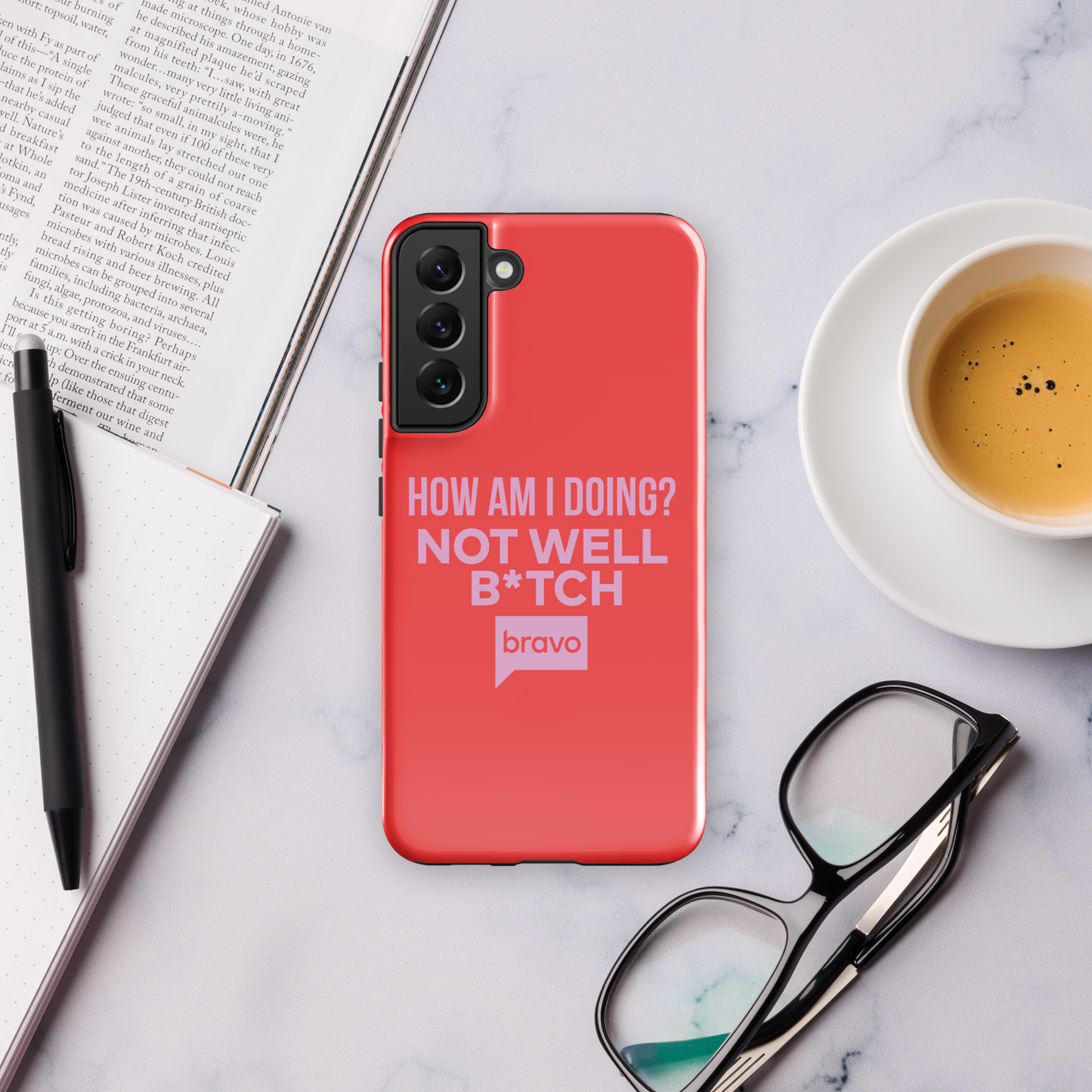 Bravo Gear Not Well B*tch Tough Phone Case - Samsung