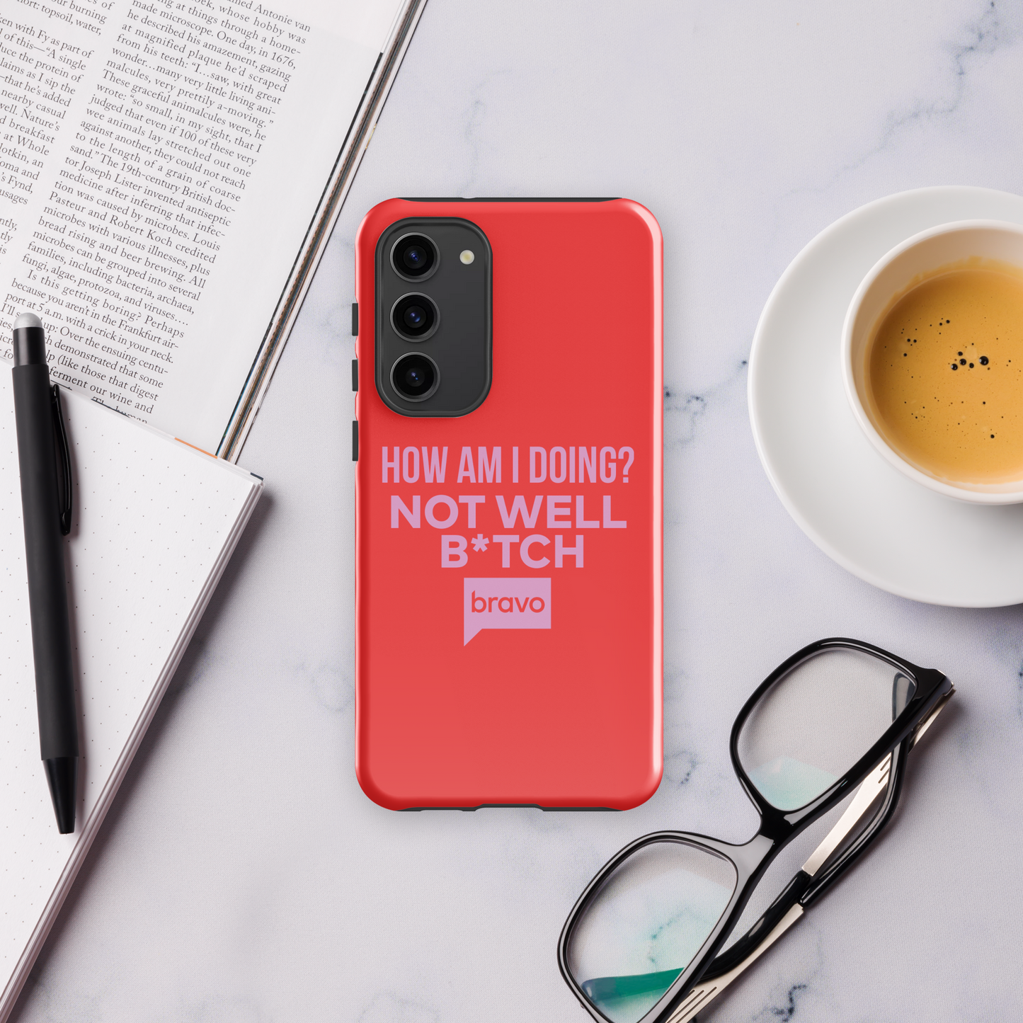 Bravo Gear Not Well B*tch Tough Phone Case - Samsung