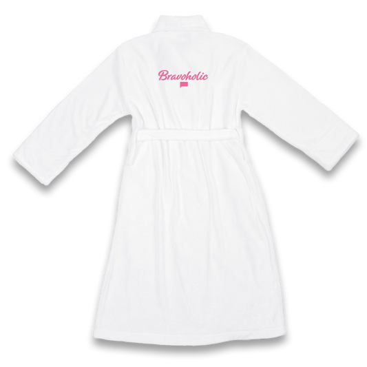 Bravo Bravoholic Robe White