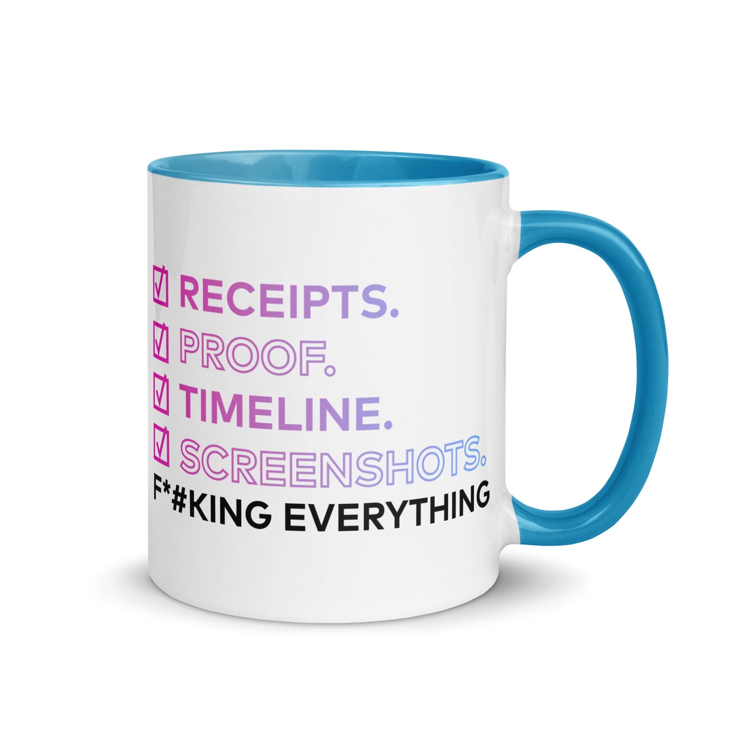 The Real Housewives of Salt Lake City Receipts Two-Tone Mug